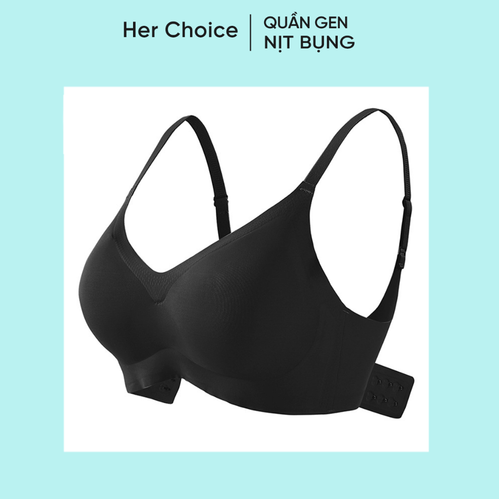 Áo Bra Không Gọng Đệm Mỏng Nâng Ngực Che Mỡ Lưng Tàng Hình Không Lộ 802 Hàng Cao Cấp Nội Địa Trung