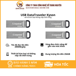 USB Kingston DataTraveler Kyson vỏ kim loại - Hàng chính hãng