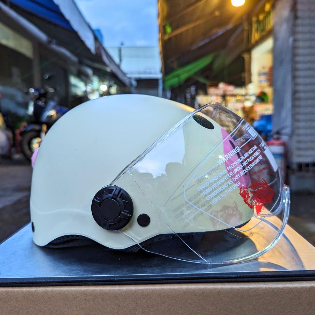 Mũ bảo hiểm Heo lớn SIZE L , Heo bé SIZE S kèm tai mèo và lưỡi trai siêu cute hàng công ty Hùng Hậu