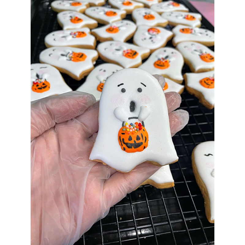 BÁNH QUY VẼ HALLOWEEN - ICING COOKIE m