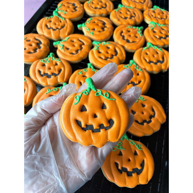 BÁNH QUY VẼ HALLOWEEN - ICING COOKIE m