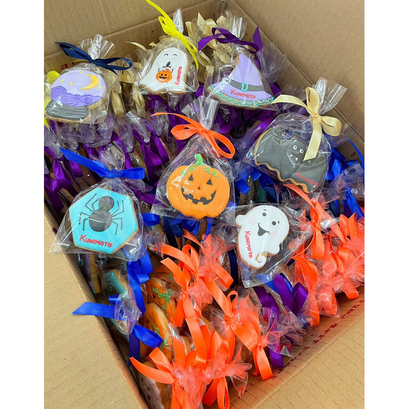 BÁNH QUY VẼ HALLOWEEN - ICING COOKIE m