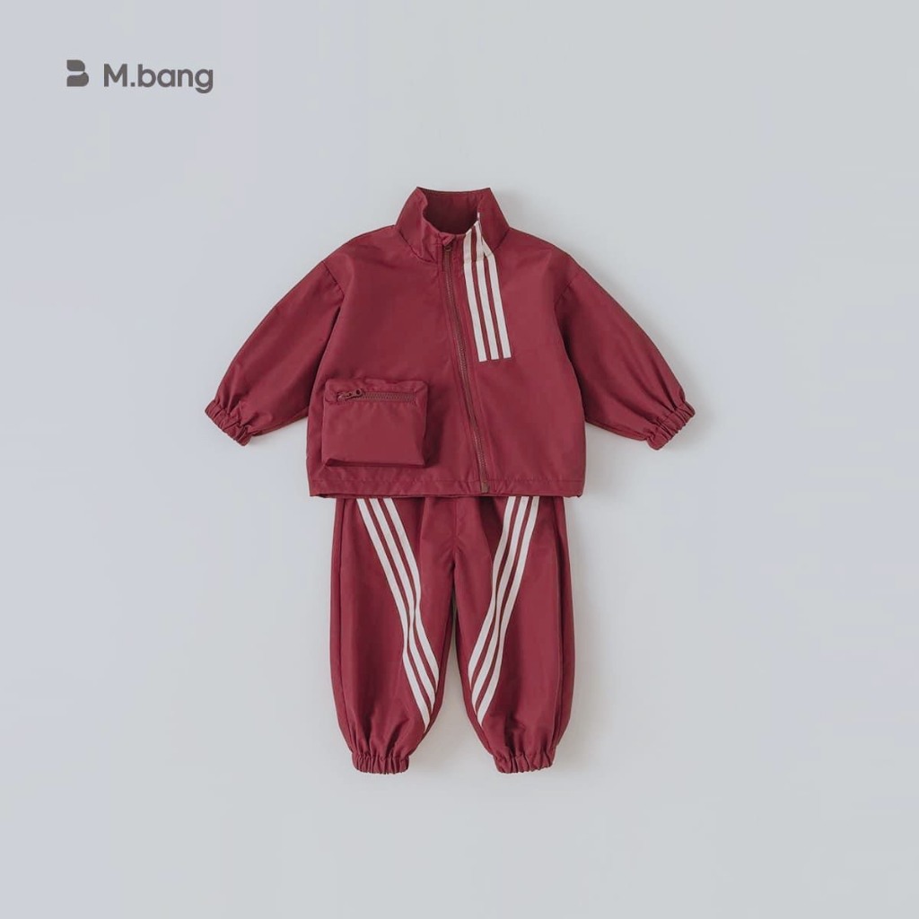 BỘ GIÓ khóa chéo TÚI HỘP 2 màu cho bé trai size 9-30kg, quần áo trẻ em