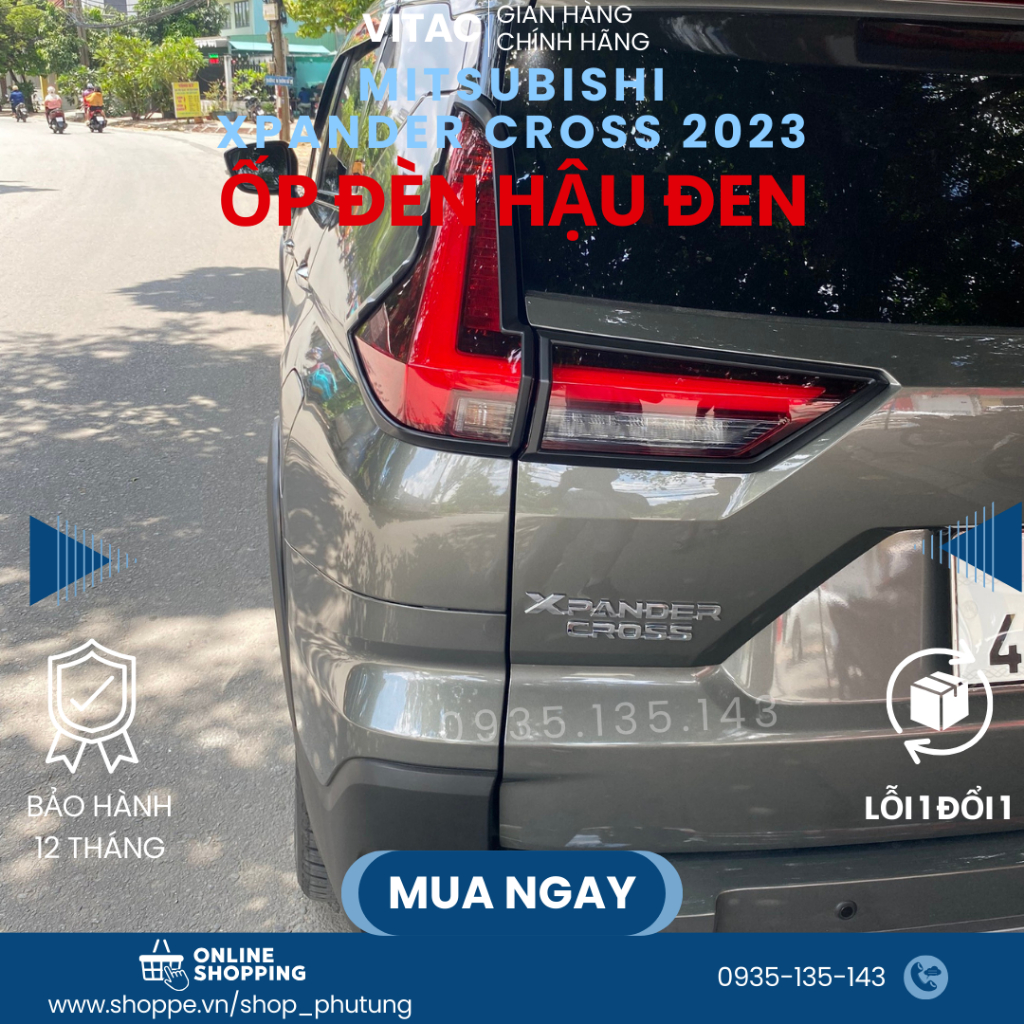 Ốp đèn hậu Xpander Cross 2018-2023