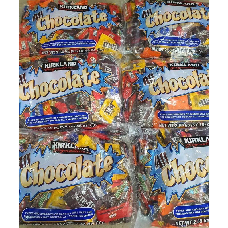 🍫 🍫 Sôcôla Mỹ Tổng Hợp 9 Loại Kirkland All Chocolate 150 Pieces