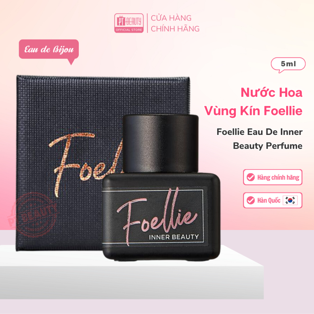 Nước Hoa Vùng Kín Foellie Inner Perfume Eau De Bijou Hương Quyến Rũ 5ml