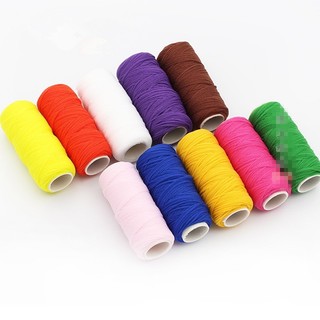 1 cuộn chỉ thun co giãn làm hoa thủ công, hoa giấy, hoa voan, hoa kẽm nhung... handmade