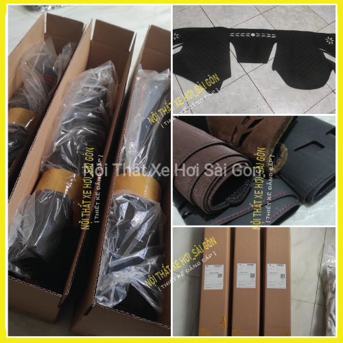 Thảm taplo xe Kia Carens 2009 2010 2011 2012 2013 2014 2015 2016, thảm taplo che nắng da carbon, da vân gỗ, nhung cừu