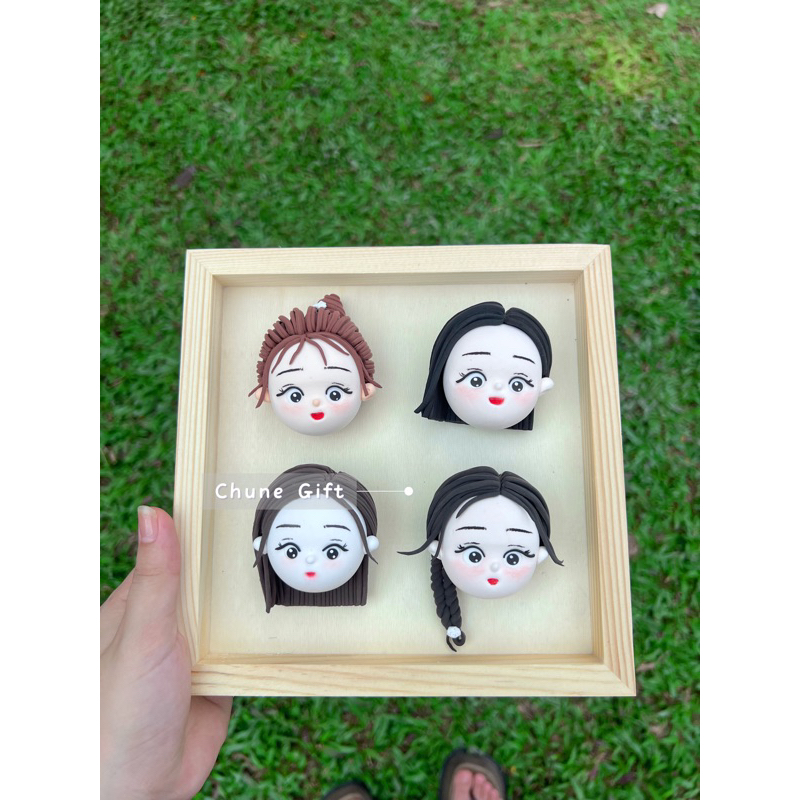 Đất sét tự khô 100g các màu