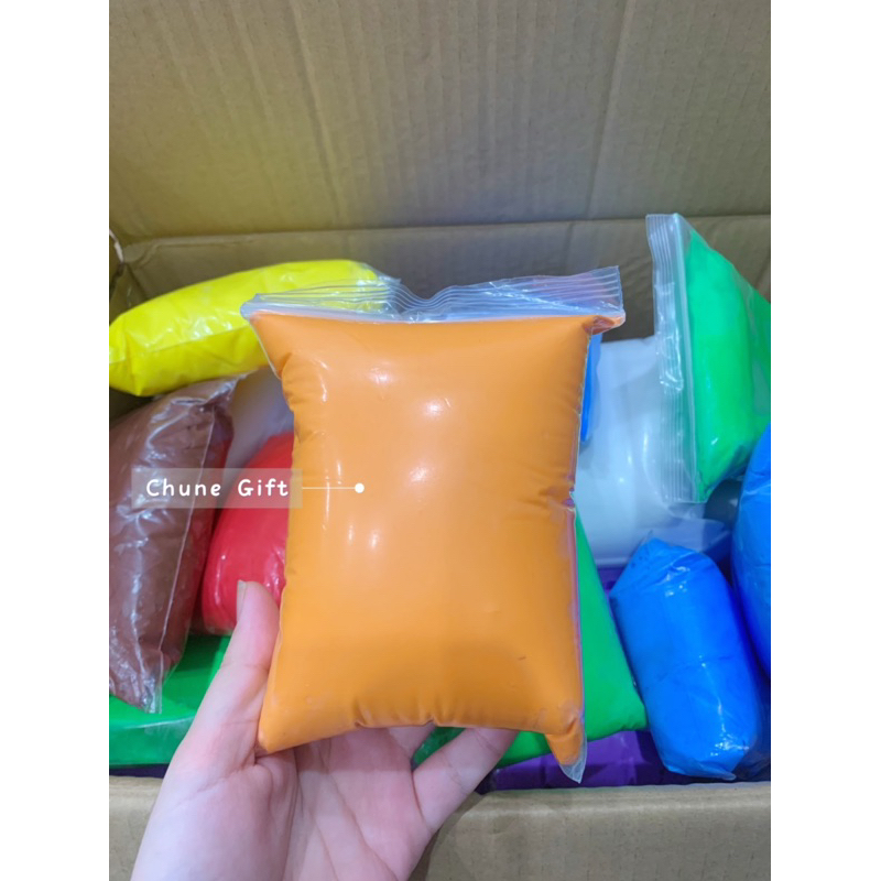 Đất sét tự khô 100g các màu