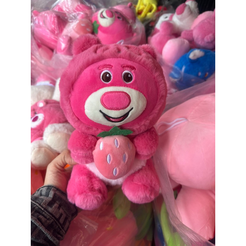 Thú Bông GẤU DÂU LOTSO Đáng Yêu-Hàng Cao Cấp-Lông Siêu Mịn