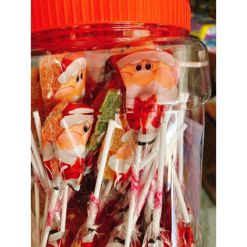 Sỉ lọ 50 que kẹo dẻo xiên hình ông già noell