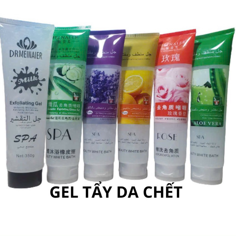 Gel tẩy da chết Spa,tẩy da chết Spa