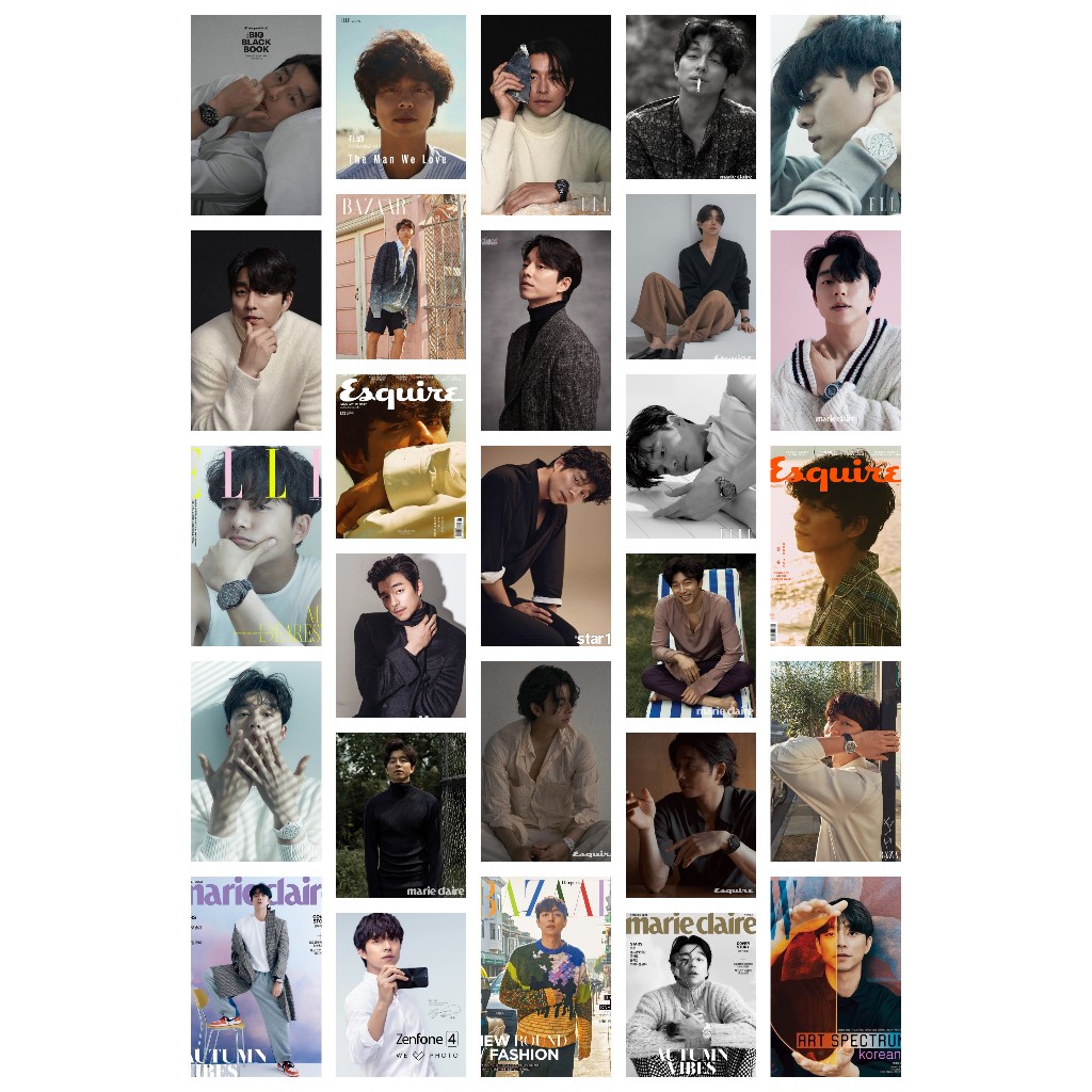 Lomo card 54 ảnh Gong Yoo - Mgz