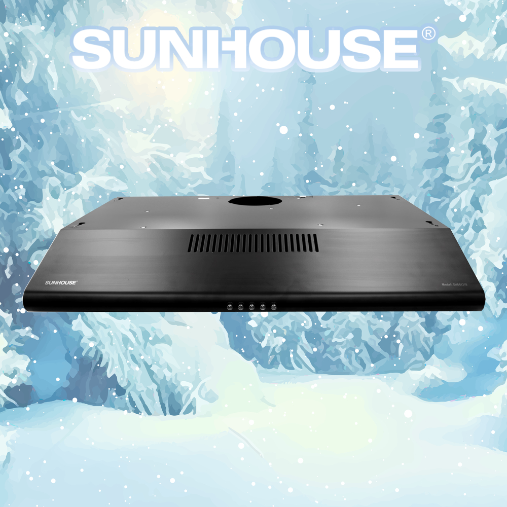 Hút mùi kính thẳng SUNHOUSE SHB6121B - Bảo hành tại nhà 18 tháng