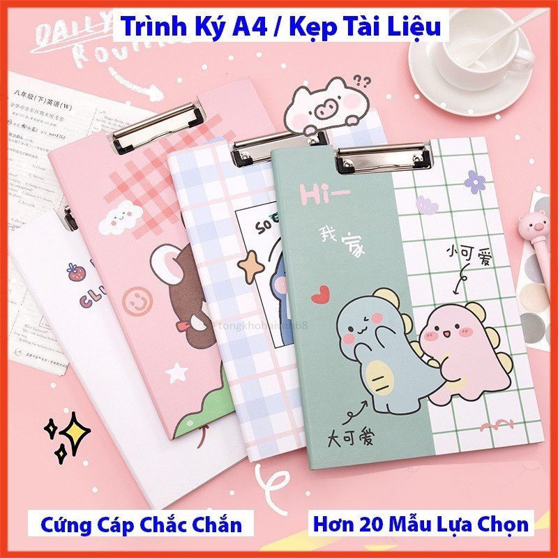 Bìa trình ký a4 bìa trình ký hottrend