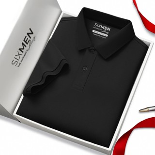 Áo polo nam cao cấp SIXMEN - BASIC TRƠN [Tặng Kèm Hộp Quà Xịn] vải cá sấu FeelMax thoáng mát