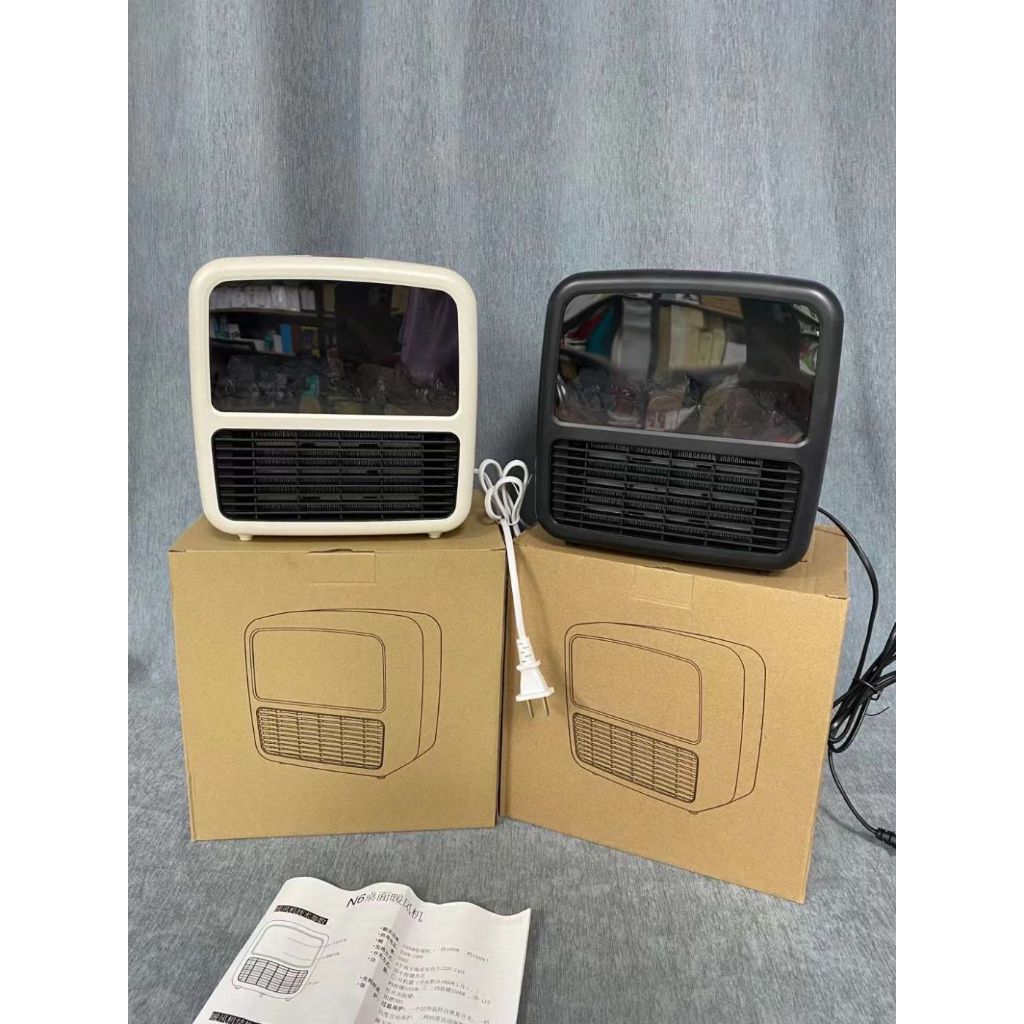 Máy sưởi N6 công suất 1500w -  Màn hình củi than rất đẹp