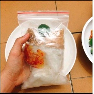Bánh tráng muối sặc tắc hành phi ớt rim