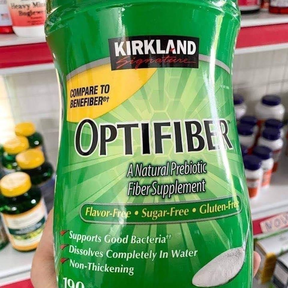 Bột Hòa Tan Bổ Sung Chất Xơ Kirkland Signature OPTIFIBER Natural Fiber 760g