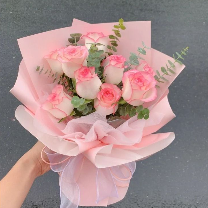 CỐT HOA  mẫu mới, bó hoa làm quà tặng siêu xinh.