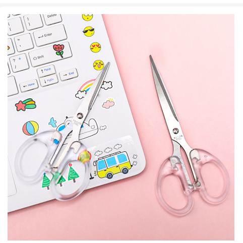 Kéo Cắt Thủ Công Siêu Sắc , Kéo Trong Màu Sắc Dễ Thương
