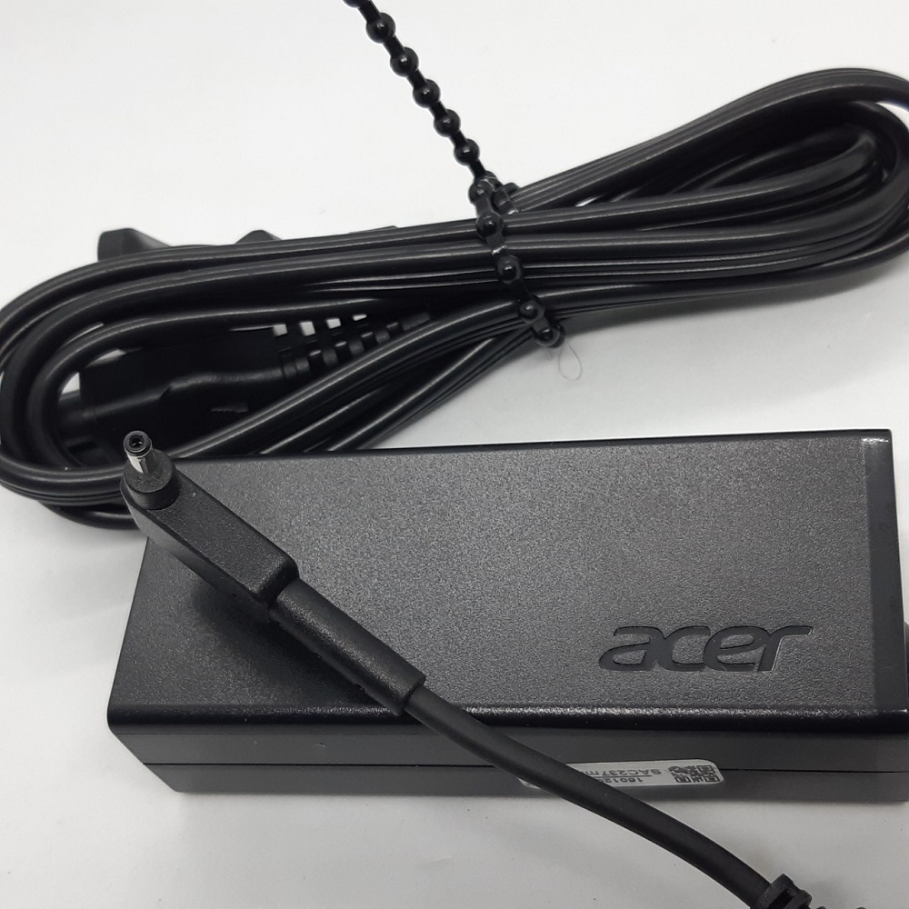 Sạc acer 2,37A 65w chân nhỏ 3.0*1.1mm, sạc máy tính acer zin hành 12 tháng