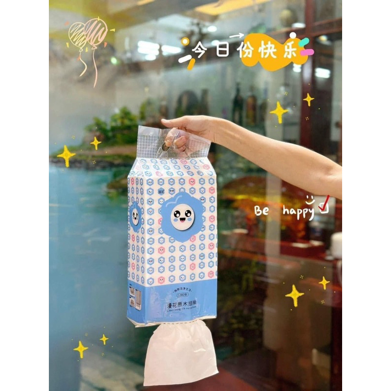 Giấy rút treo tường hàng nội địa Trung