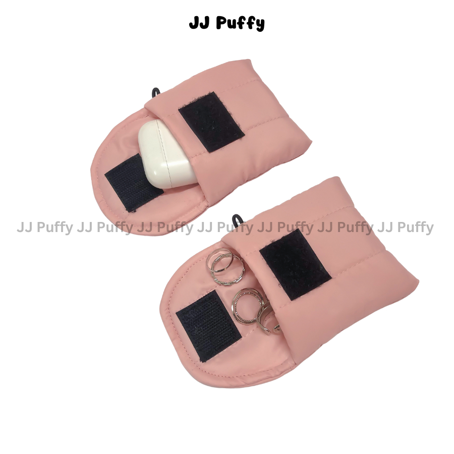 Màu hồng pastel - Túi mini đựng phụ kiện, trang sức