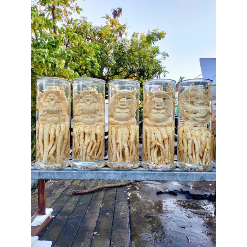 Bình đinh lăng thần tài điêu khắc đẹp sắc nét