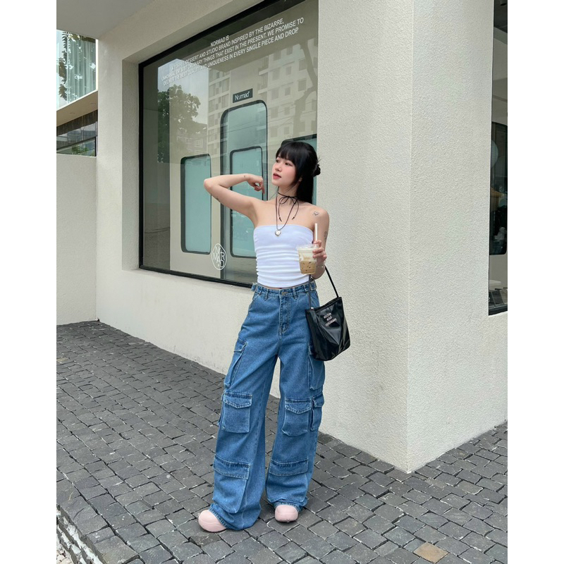 RUBIES Quần Jeans New Jeans