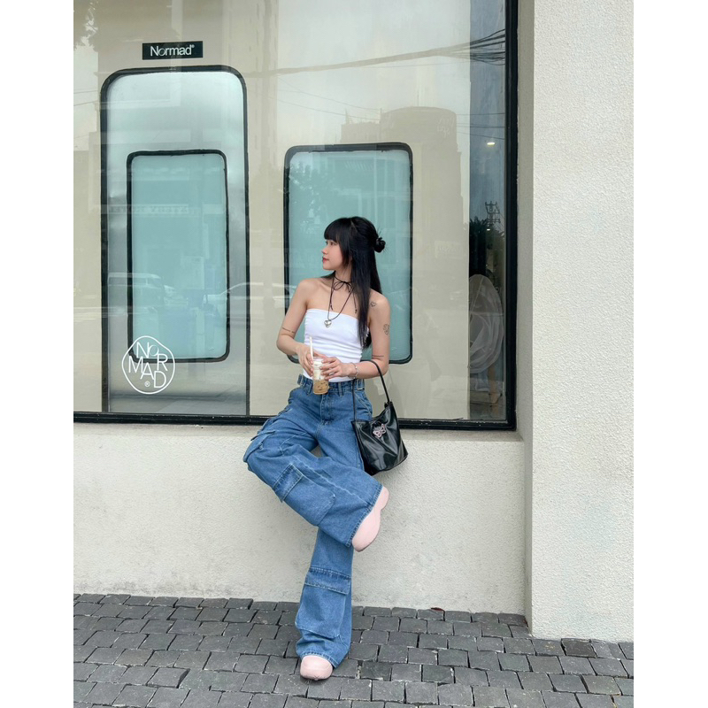 RUBIES Quần Jeans New Jeans