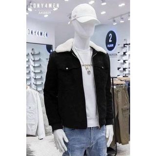 áo khoác da lộn cao cấp