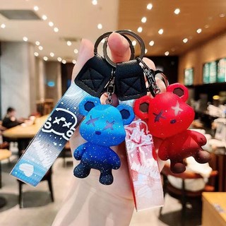 Móc khóa gấu bearbrick, phụ kiện móc khóa gấu bearbrick đáng yêu