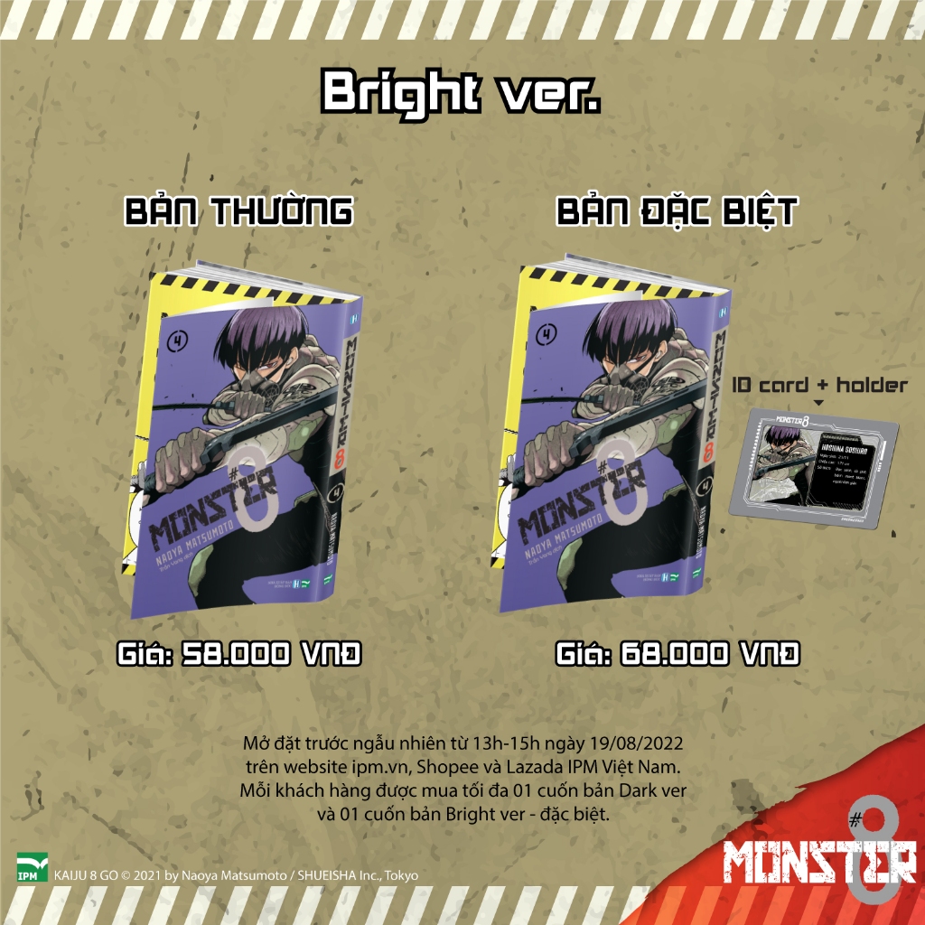 Đồ Sưu Tập - Monster #8 8 Tập 4 Dark Và Bright Đặc Biệt Kèm Quà Tặng
