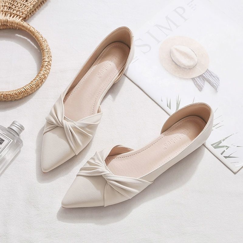 Giày búp bê GD06 Xoắn Khoét eo Siêu Xinh 2023