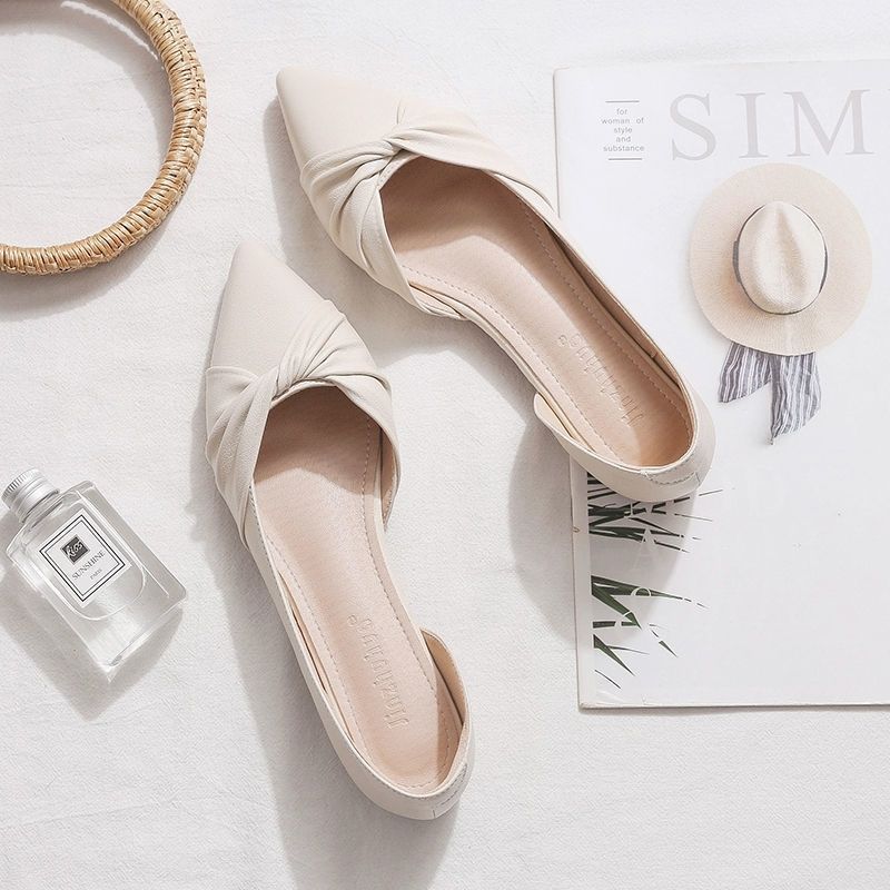 Giày búp bê GD06 Xoắn Khoét eo Siêu Xinh 2023