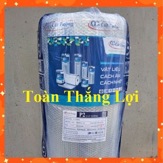 Cuộn cách nhiệt CÁT TƯỜNG chống nóng 2 mặt bạc chất lượng