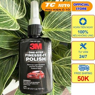 Dung dịch tẩy xước, đánh bóng sơn xe, tẩy vết ố sơn 3M - Dung tích 50ml, 100ml