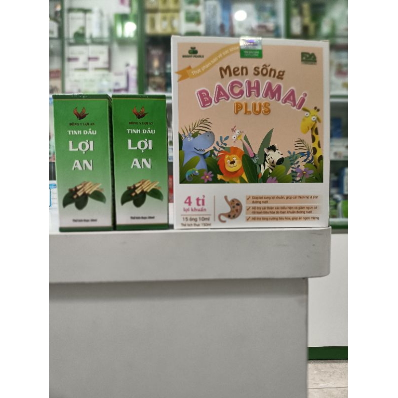 Men sống bạch mai plus.enzym tiêu hóa