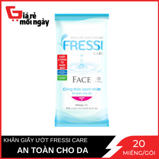 Khăn ướt fressi care face 20 miếng