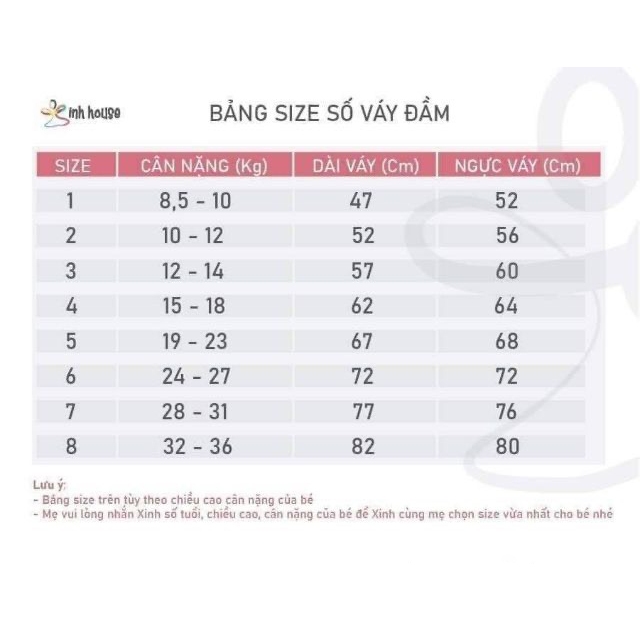 V109_Váy trẻ em Cotton Xinh House Dáng Suông Phối Viền Hồng Cho Bé Gái