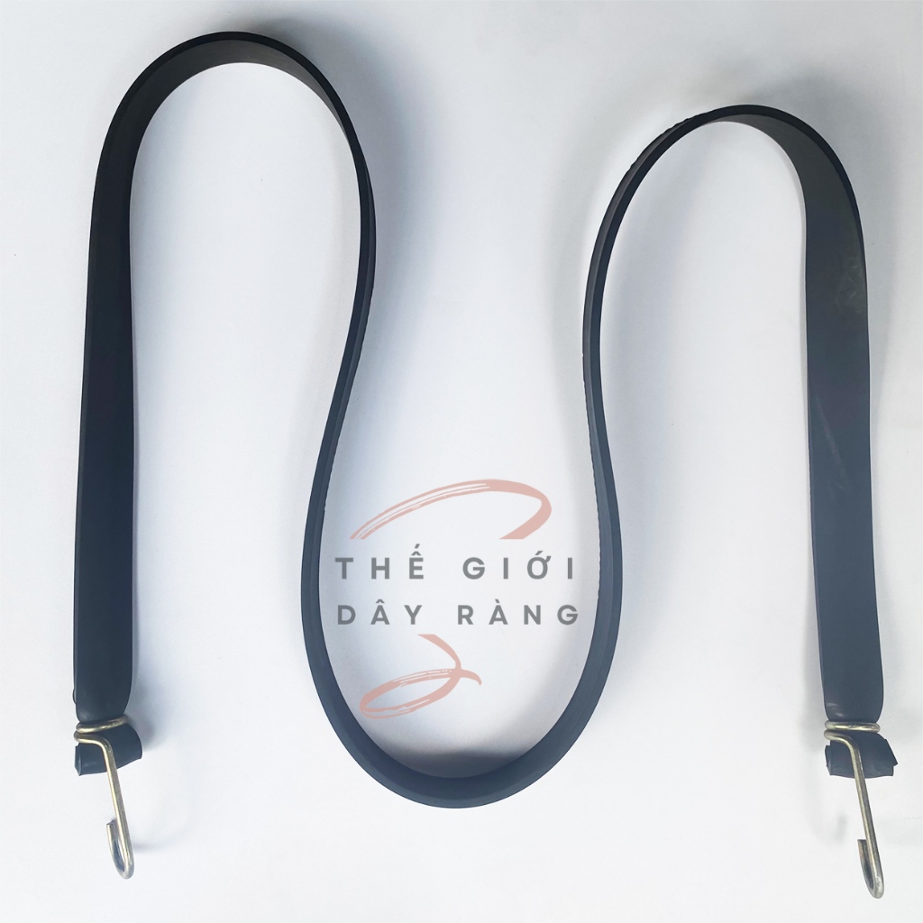 ✅Dây thun/chun ràng Cao Su Đen Đúc/rất dày 5ly/bản rộng 3,3phân/ràng chở hàng nặng 100-300kg