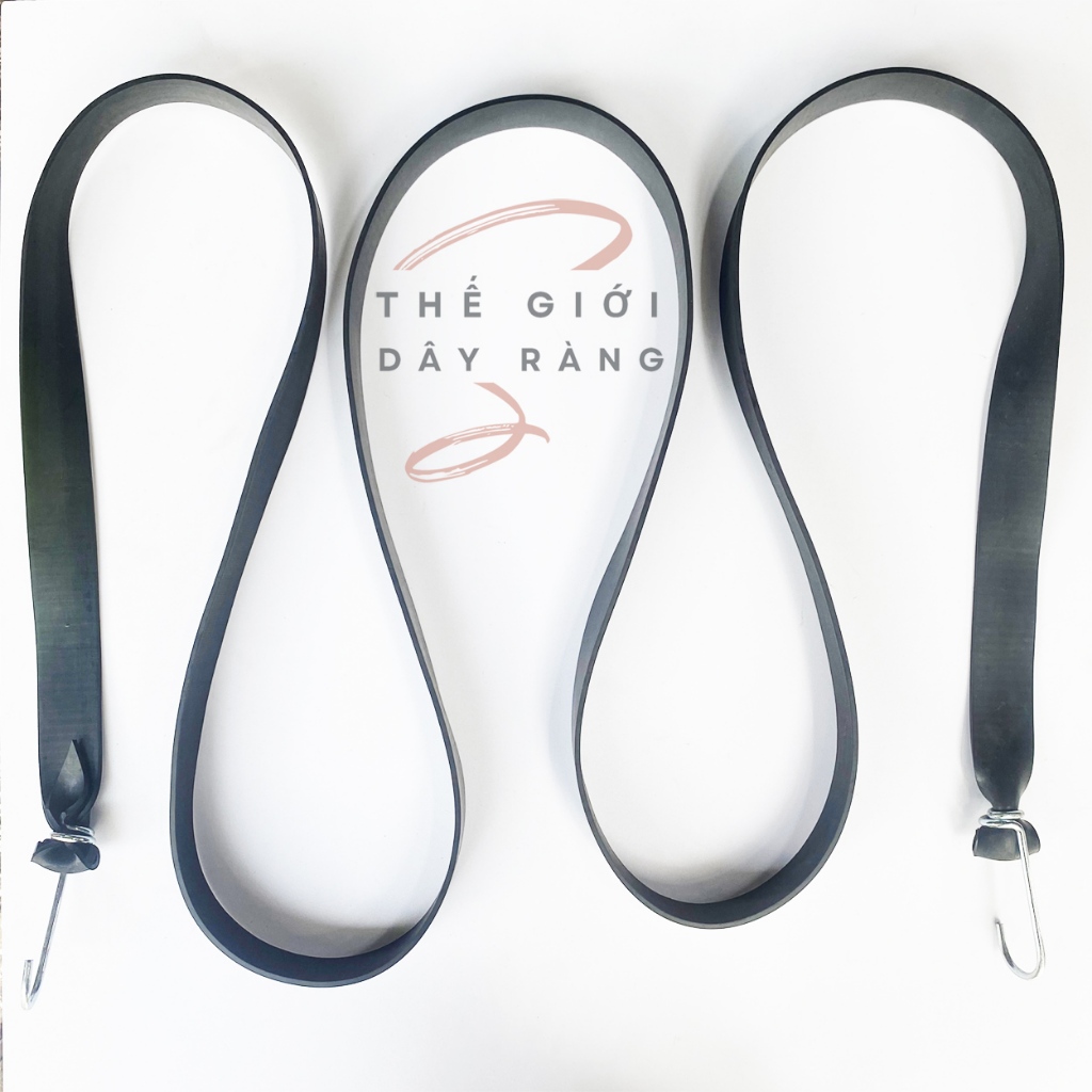 ✅Dây thun/chun ràng Cao Su Đen Đúc/rất dày 5ly/bản rộng 3,3phân/ràng chở hàng nặng 100-300kg