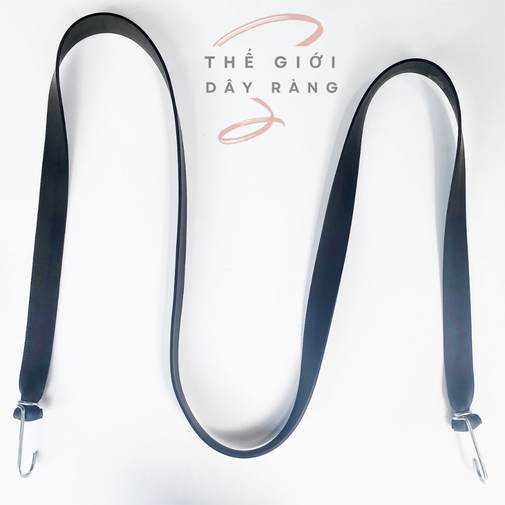 ✅Dây thun/chun ràng Cao Su Đen Đúc/rất dày 5ly/bản rộng 3,3phân/ràng chở hàng nặng 100-300kg