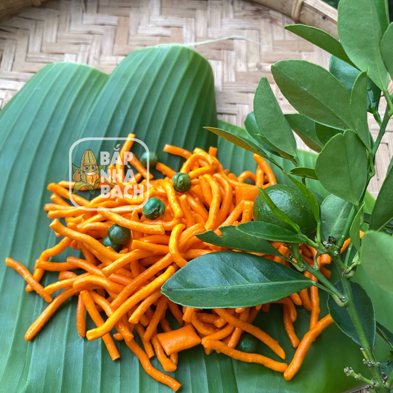 500G Bim Bim Tăm Đậu Hà Lan, Snack Que Bim Tăm Thái, đồ ăn vặt hot