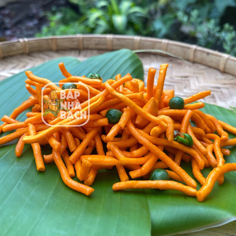 500G Bim Bim Tăm Đậu Hà Lan, Snack Que Bim Tăm Thái, đồ ăn vặt hot