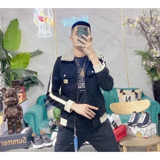 áo khoác da lộn nam cao cấp
