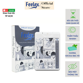 Gel bôi trơn kéo dài thời gian Feelex Long Time hỗ trợ tăng thời gian quan hệ nam giới, tiện dụng, nhanh chóng - 5ml