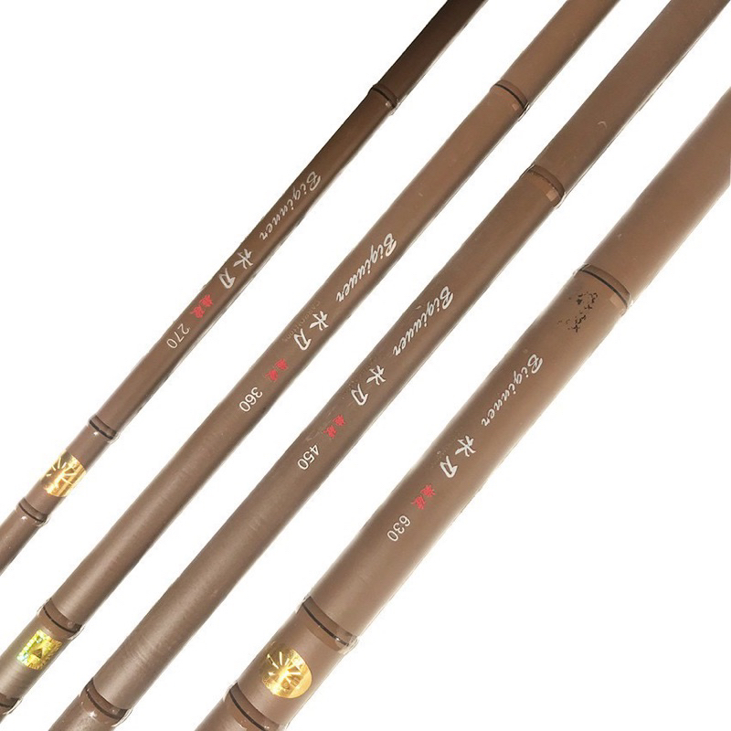 Cần Câu Tay Trúc Nâu Câu Đơn Câu, Câu Đài Tặng Bộ Phụ Kiện, Dài 2m7-3m6-4m5-5m4-6m3